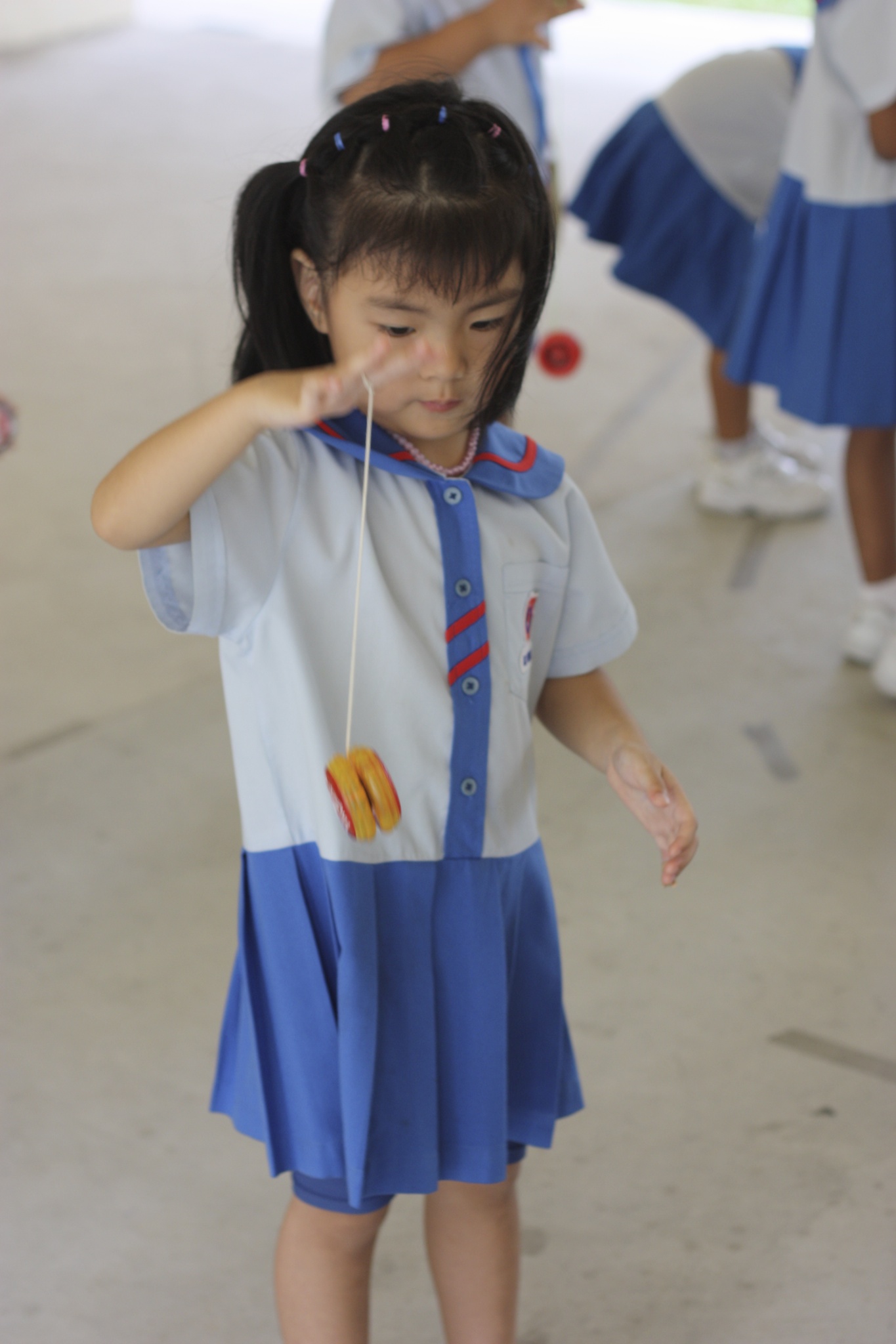 Yoyo enrichment class group activity