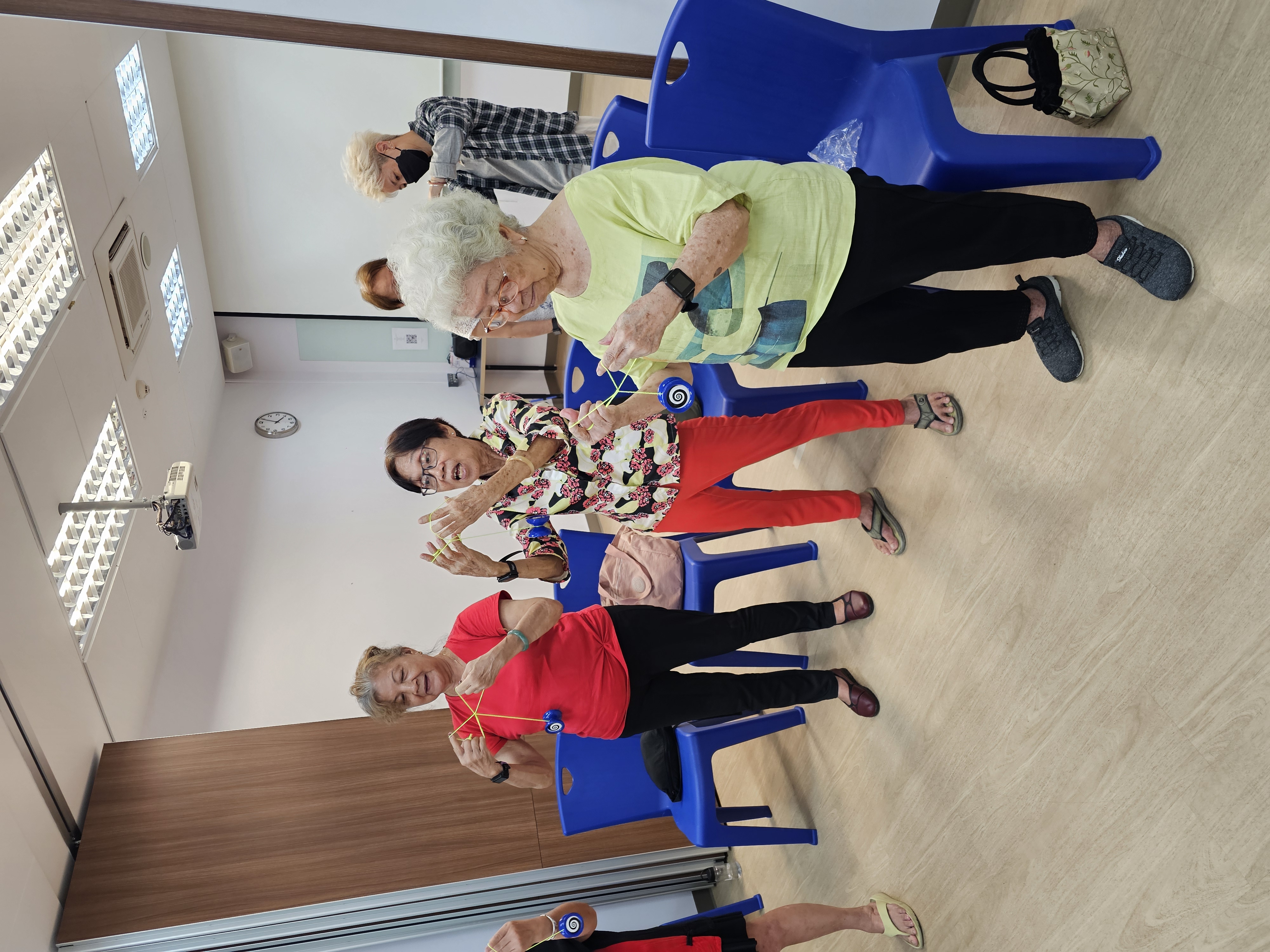 Senior yoyo workshop in Singapore